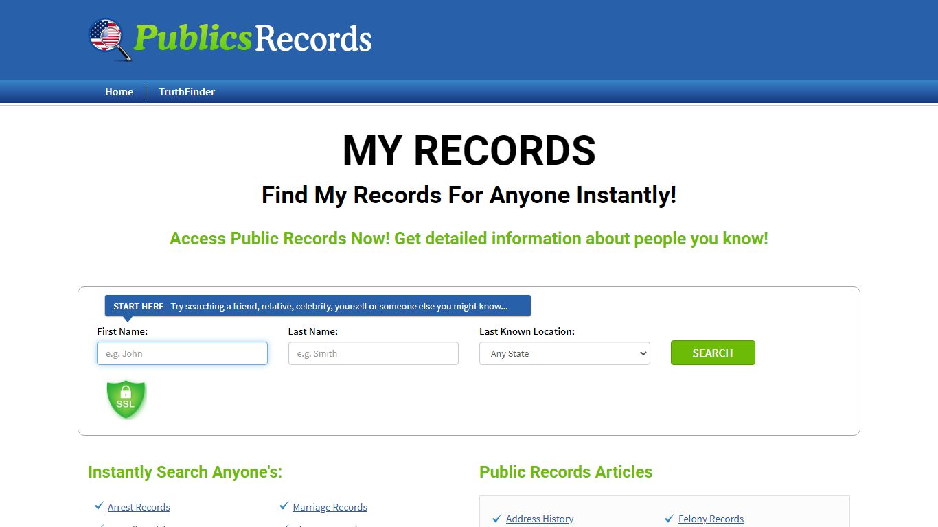 Find My Records For Anyone